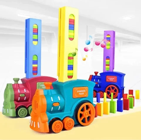 Electric Domino Train Set for Kids