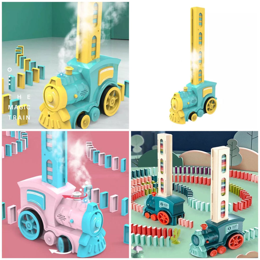 Electric Domino Train Set for Kids