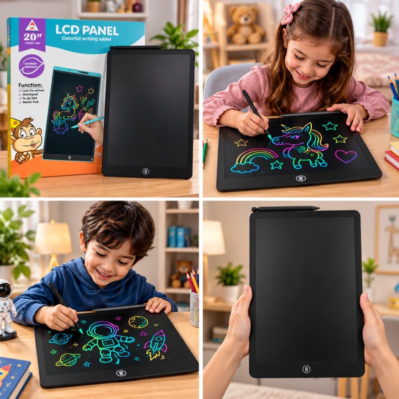 Baibian 20-Inch Colorful LCD Writing Panel